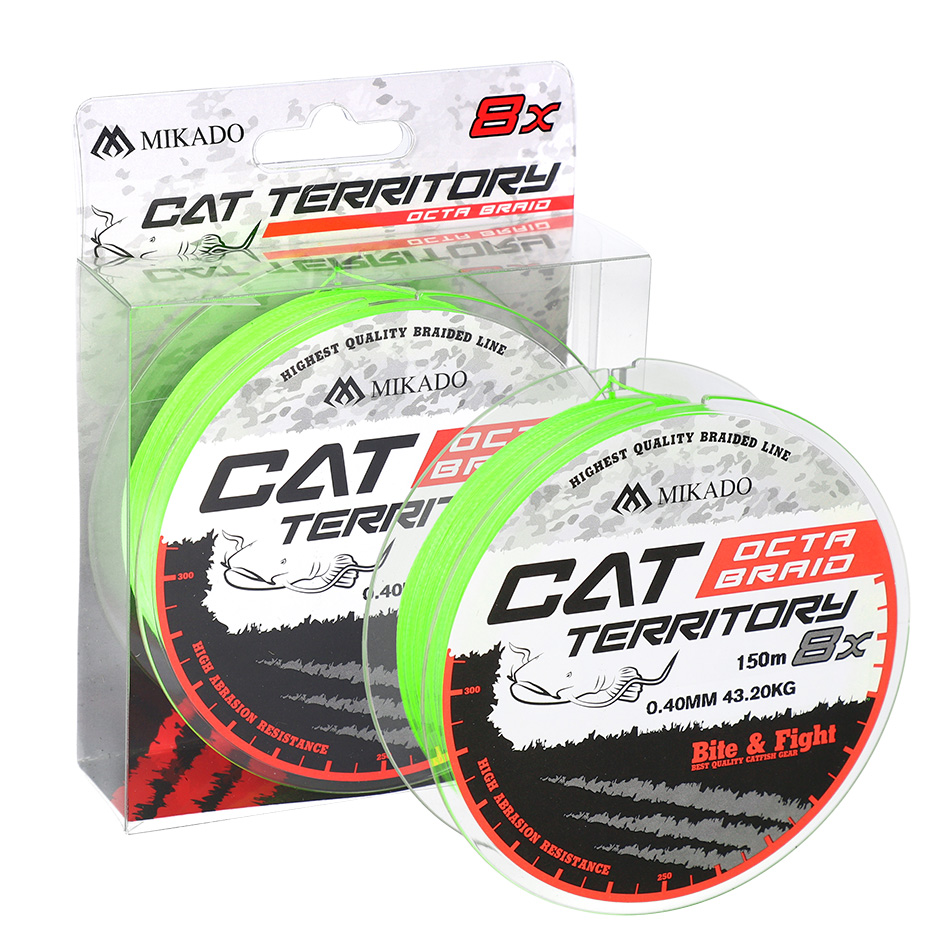 Plecionka - CAT Territory Octa Braid - 0.40mm/39.8kg/150m - Fluo - op.1szp.