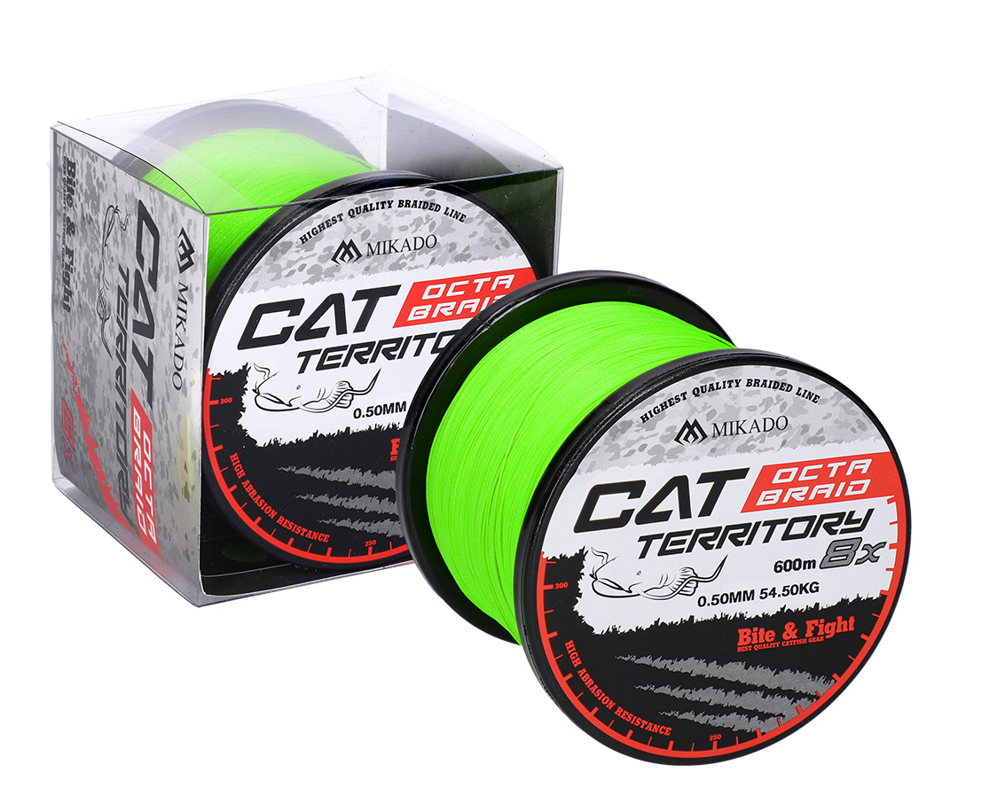 Plecionka - CAT Territory Octa Braid - 0.60mm/61.8kg/600m - Fluo - op.1szp.