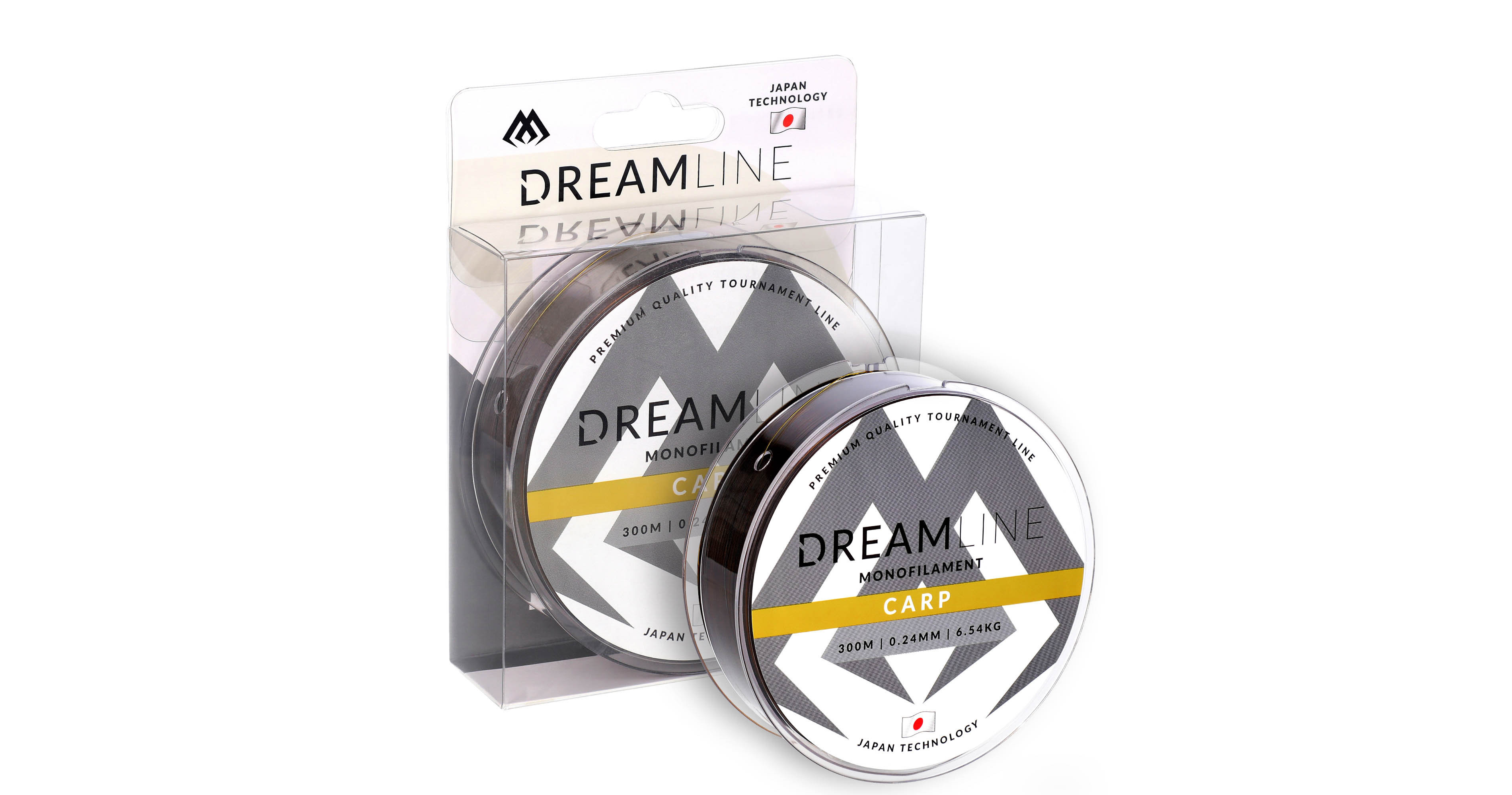 ŻYŁKA - DREAMLINE CARP - 0.30mm/9.73kg/300m - CAMO - op.1szp.