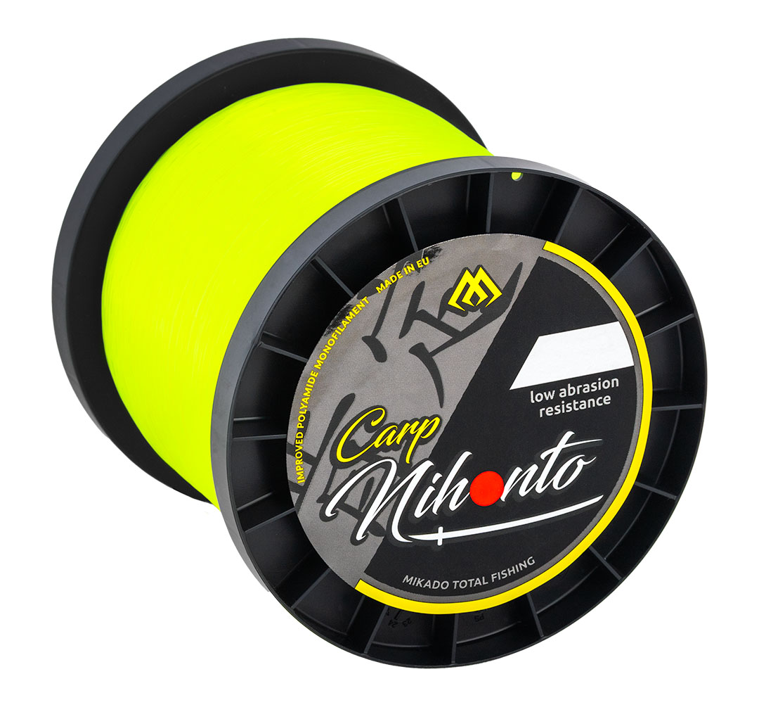 Żyłka - Nihonto Carp - 0.35mm/12.20kg/5000m - Fluo Żółta - op.1szp.