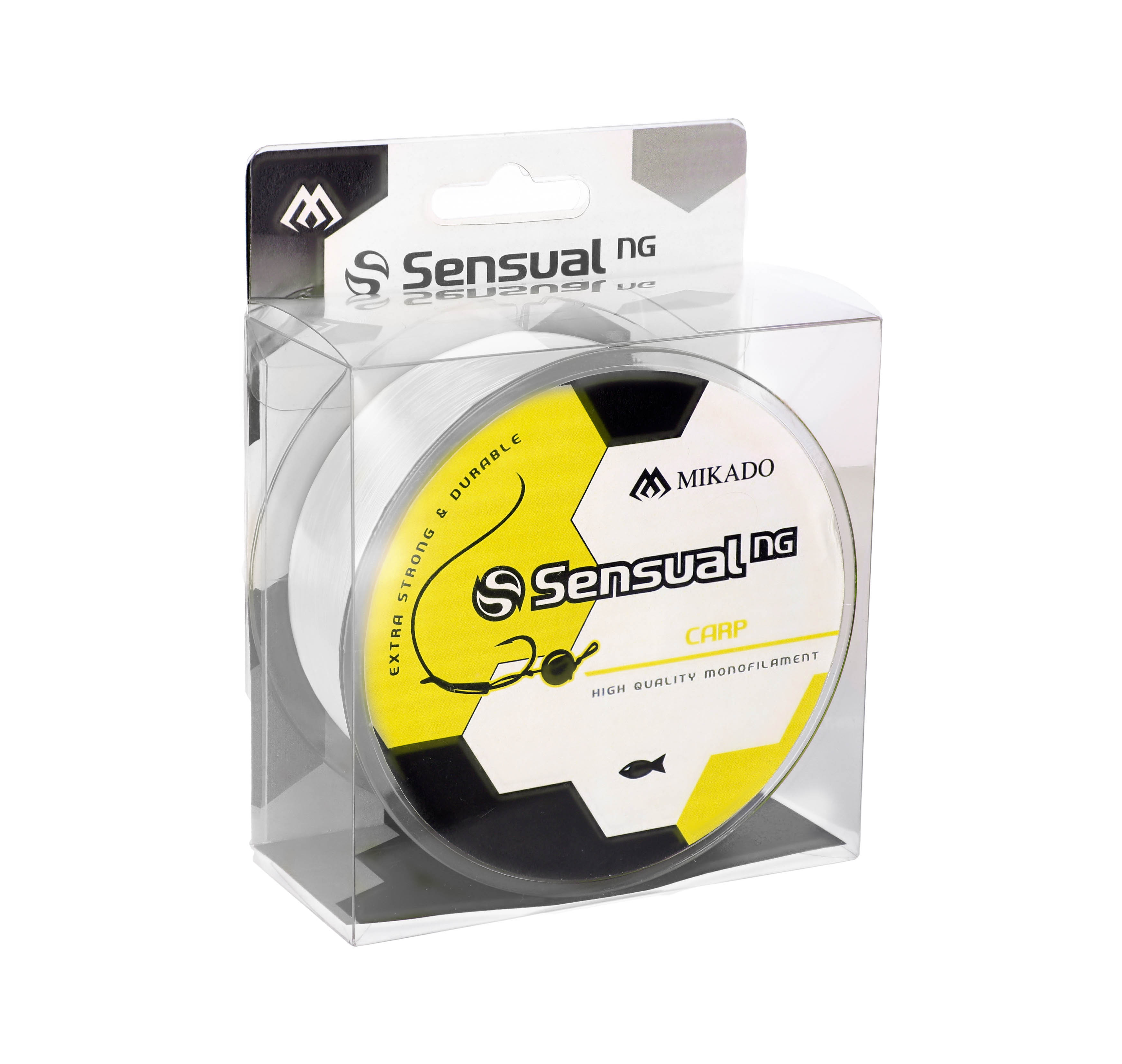 VLASEC - SENSUAL N.G. CARP 0.30mm/17.5kg/300m - PRŮHLEDNÝ - 1 cívka