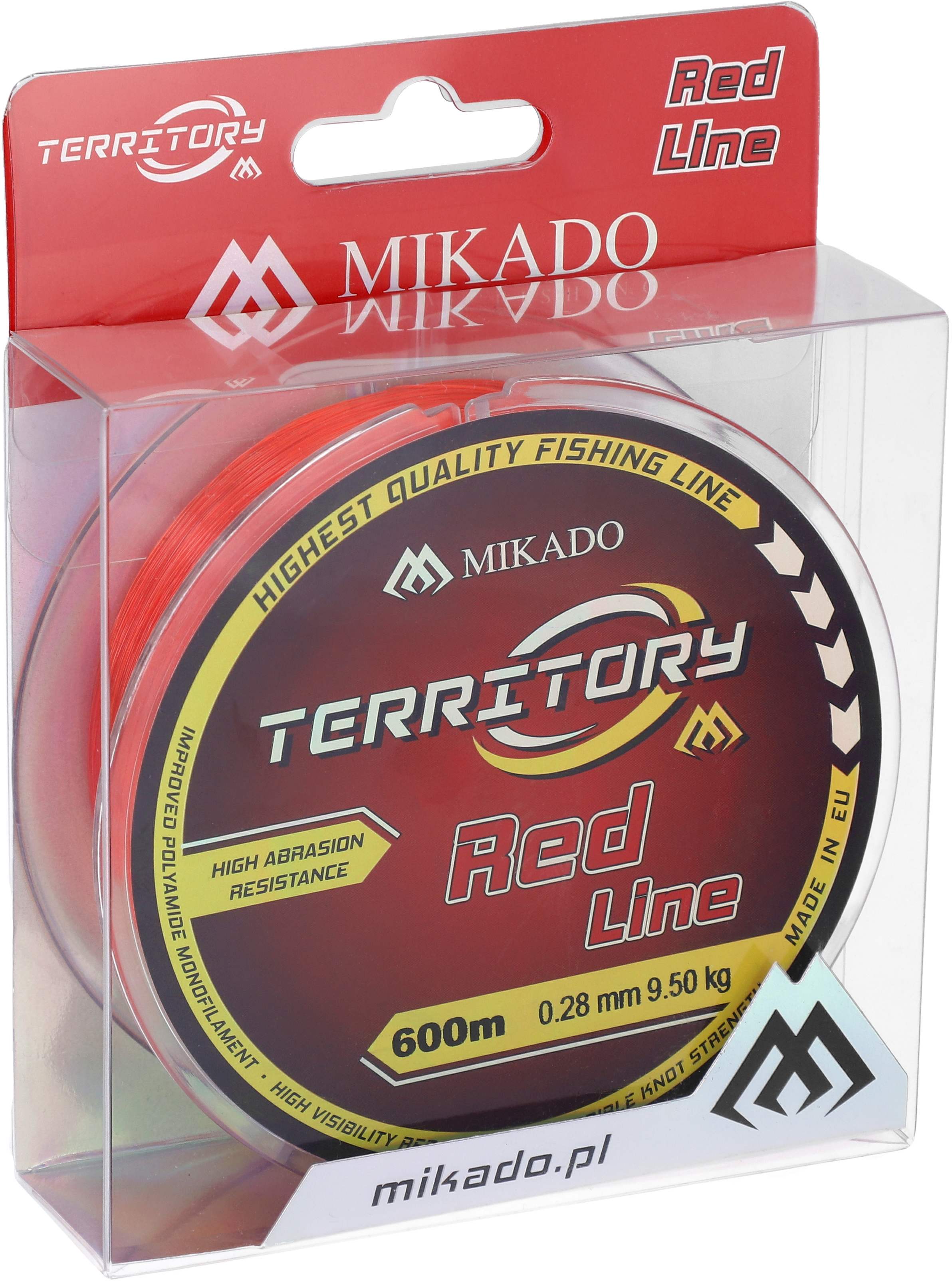 VLASEC - TERRITORY RED - 0.35mm/11.90kg/600m - 1 cívka