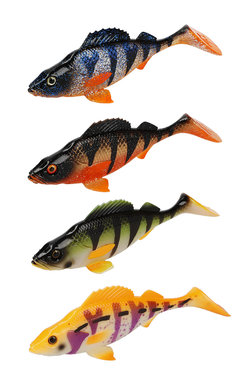 LURE - MFT PERCH 10cm / 14g / MIX - 4 pcs.